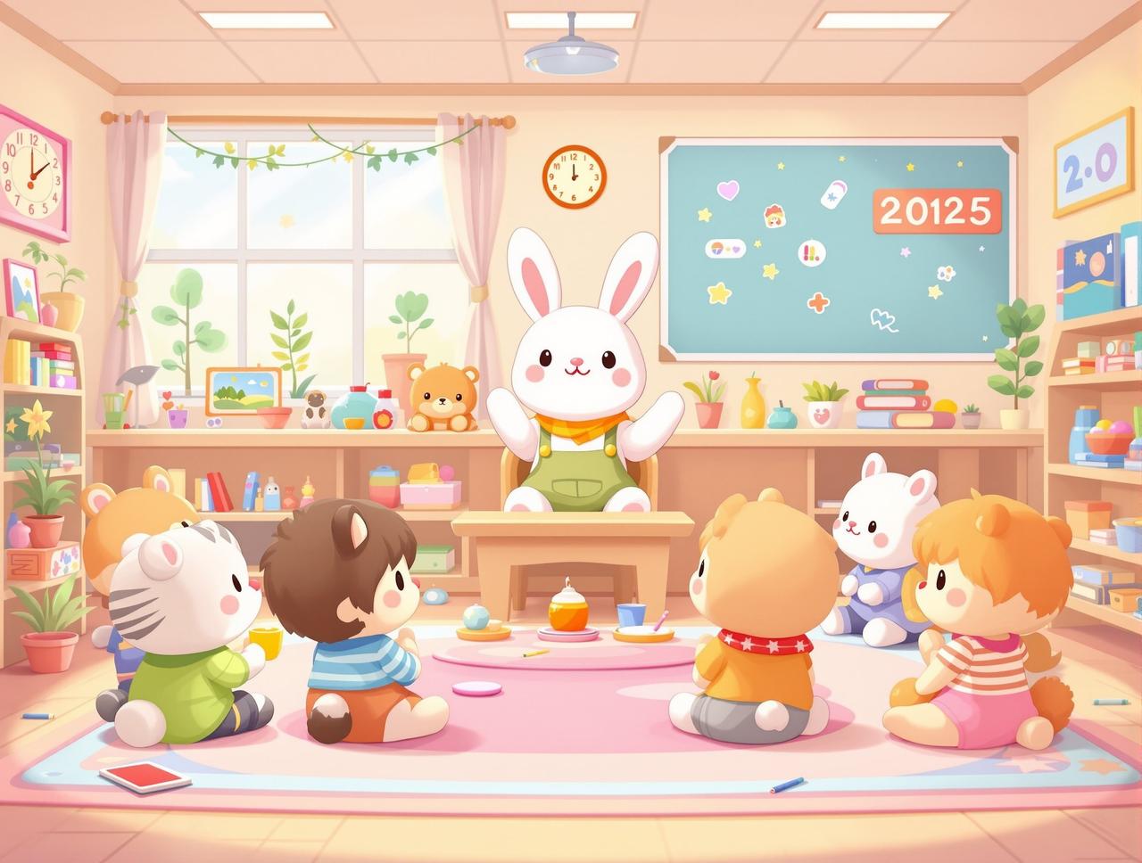 小兔子的幼儿园 番茄段剧 - 小兔子的幼儿园